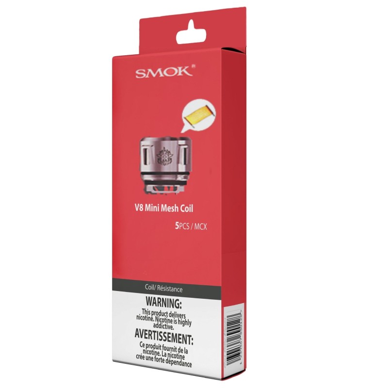 Smok V8 Mini Coil - Acil Buhar - Elektronik Sigara Smok V8 Mini Coil - Acil Buhar - Elektronik Sigara